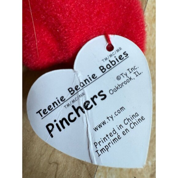 TY beanie babies PINCHERS - Picture 6 of 7